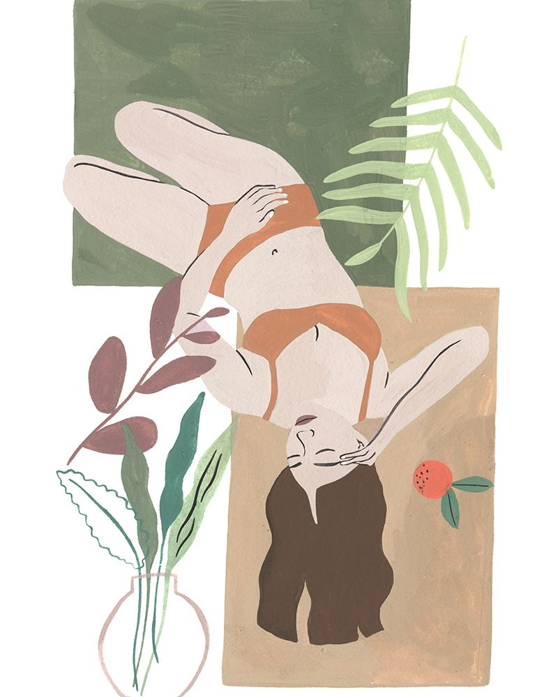 Art Print: Lying Woman IV