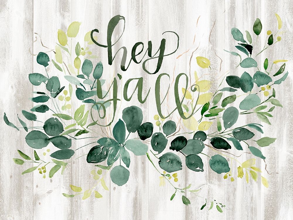 Art Print: Welcome Wreath III