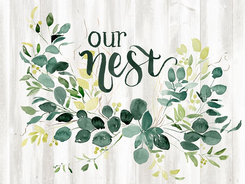 Art Print: Welcome Wreath IV