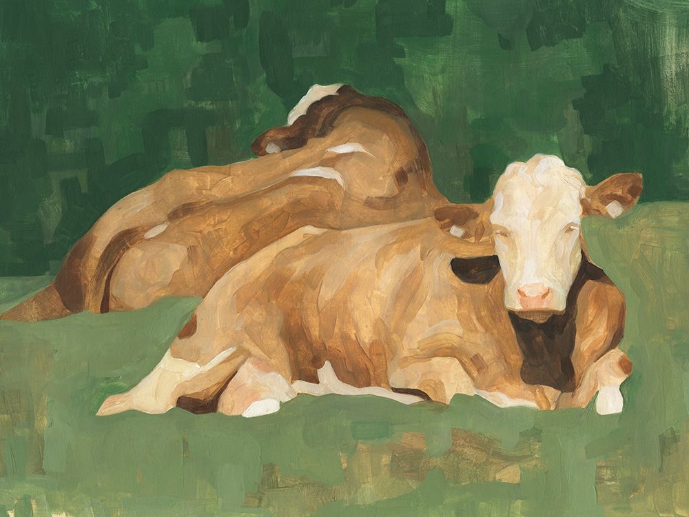 Art Print: Bucolic Sunday I