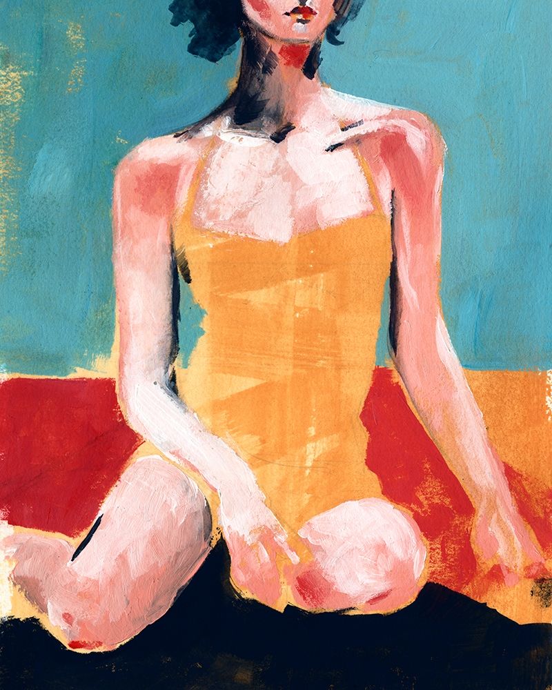 Art Print: Vintage Swim I