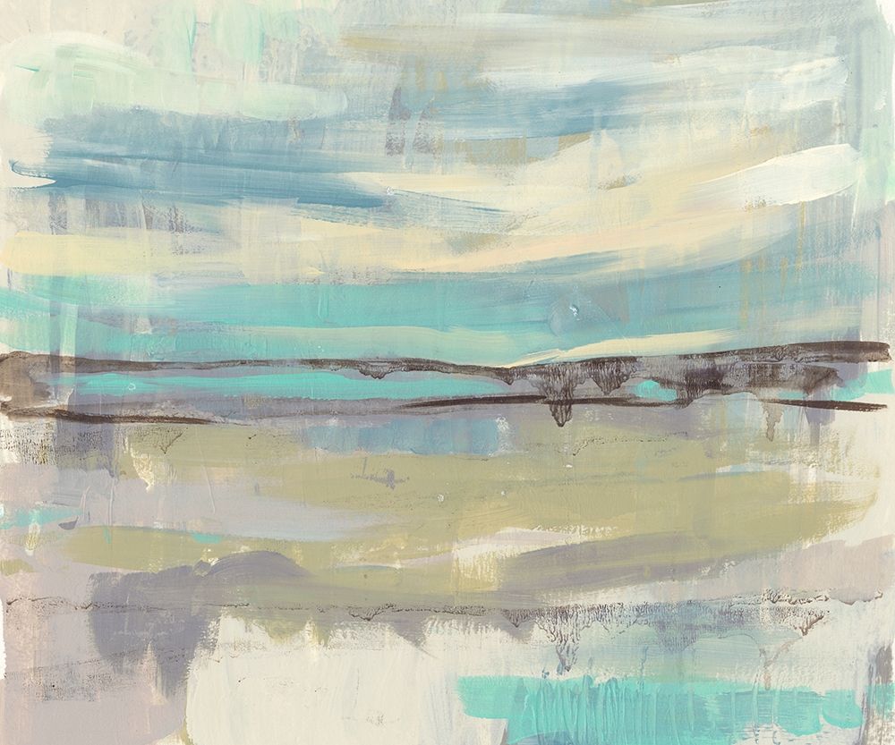 Wall art: Planes of Blue I, by Goldberger, Jennifer