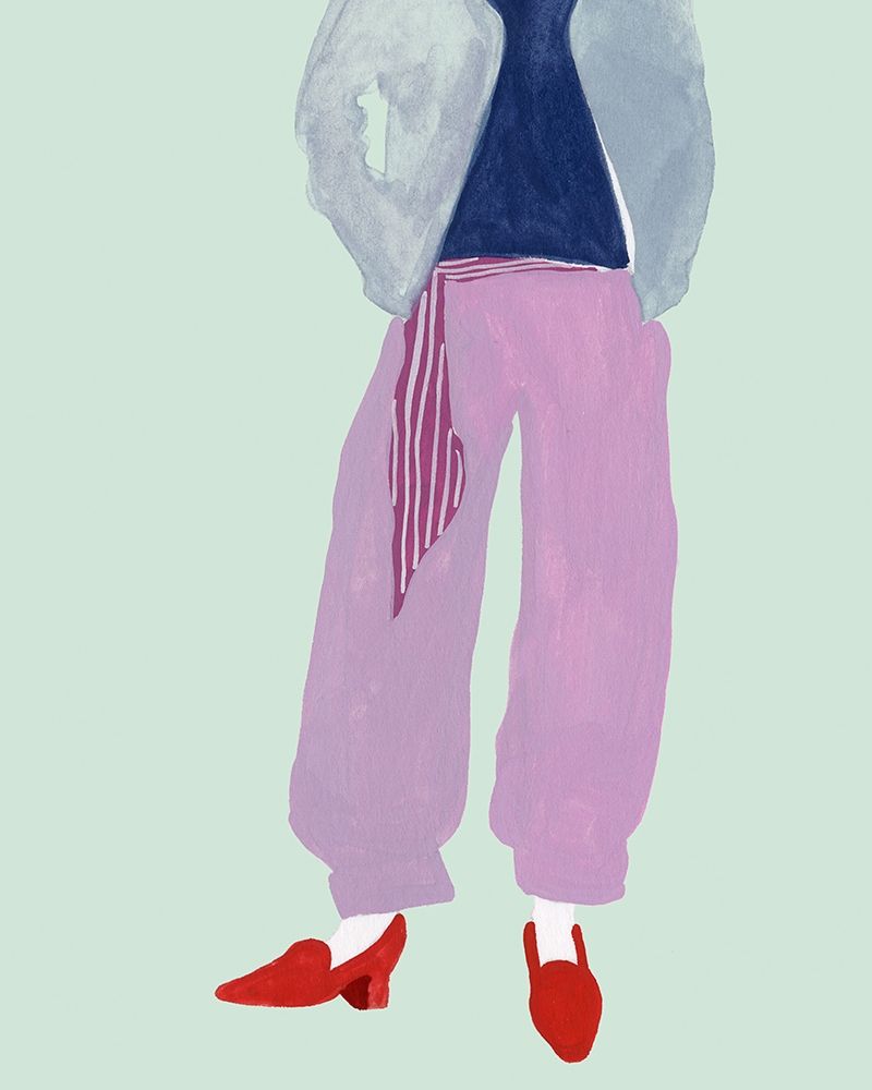 Art Print: Standing Figure I