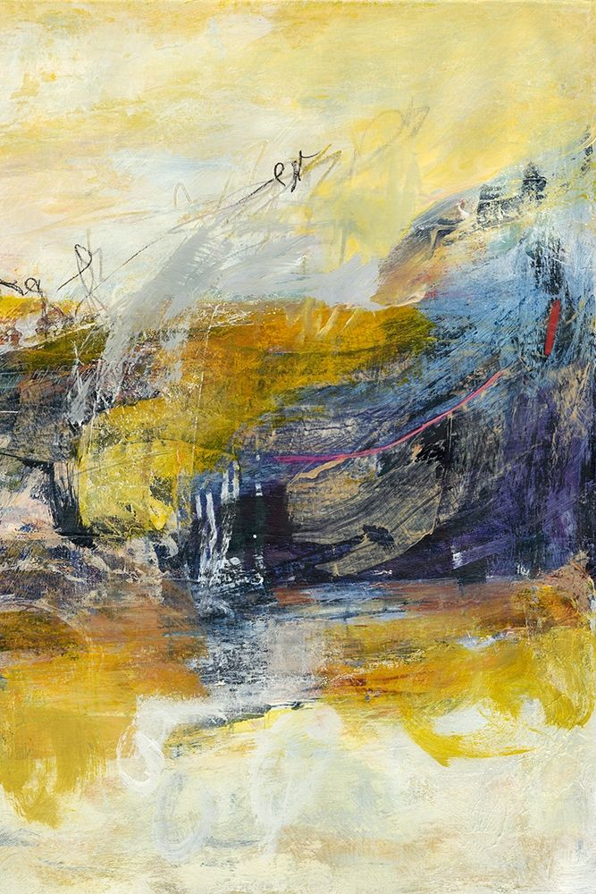 Art Print: Textured Triptych III