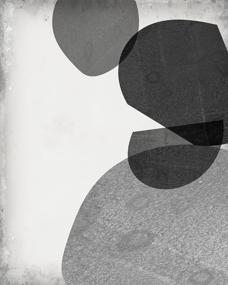 Wall art: Grey Shapes IV, by Goldberger, Jennifer