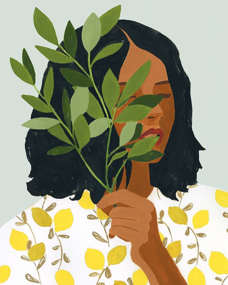 Wall art: Botany Portrait I, by Borges, Victoria