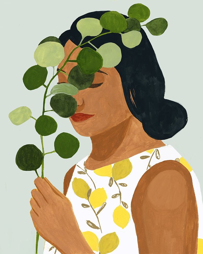 Art Print: Botany Portrait II