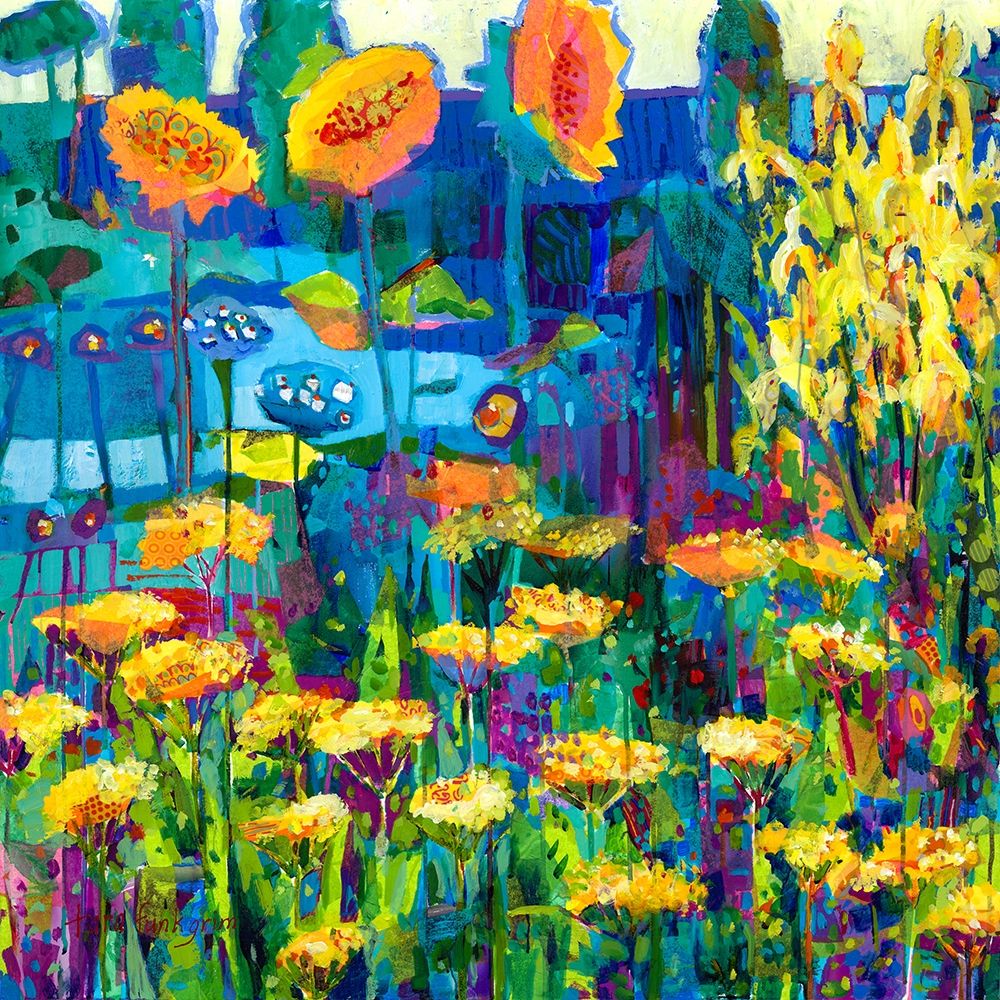 Art Print: Yellow Garden I