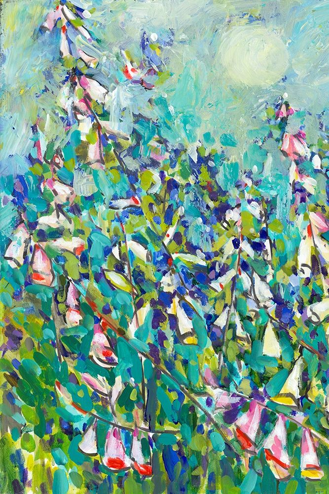 Wall art: Joy in the Garden I, by Grim, Tara Funk