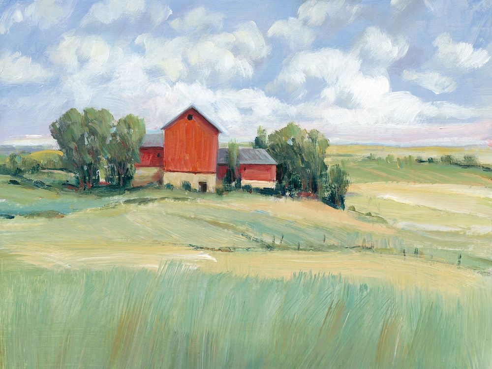 Wall art: Rural Farmland II, by OToole, Tim