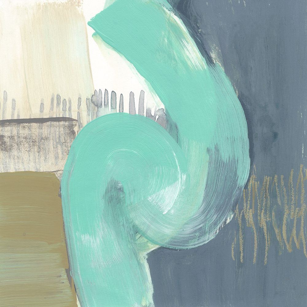 Wall art: Curvilinear I, by Goldberger, Jennifer