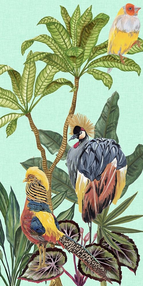 Art Print: Birds Paradise IV