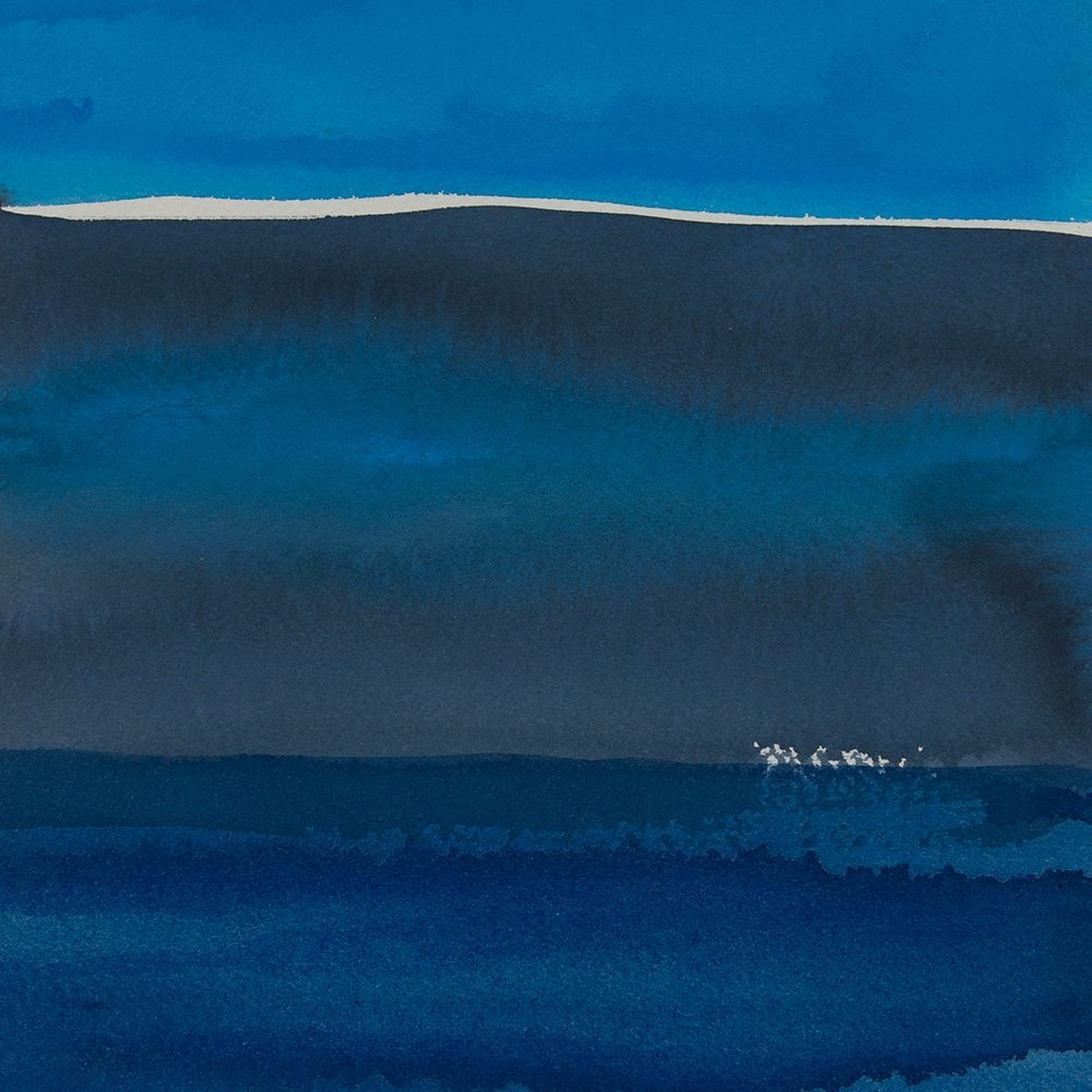 Art Print: Sapphire Horizon II