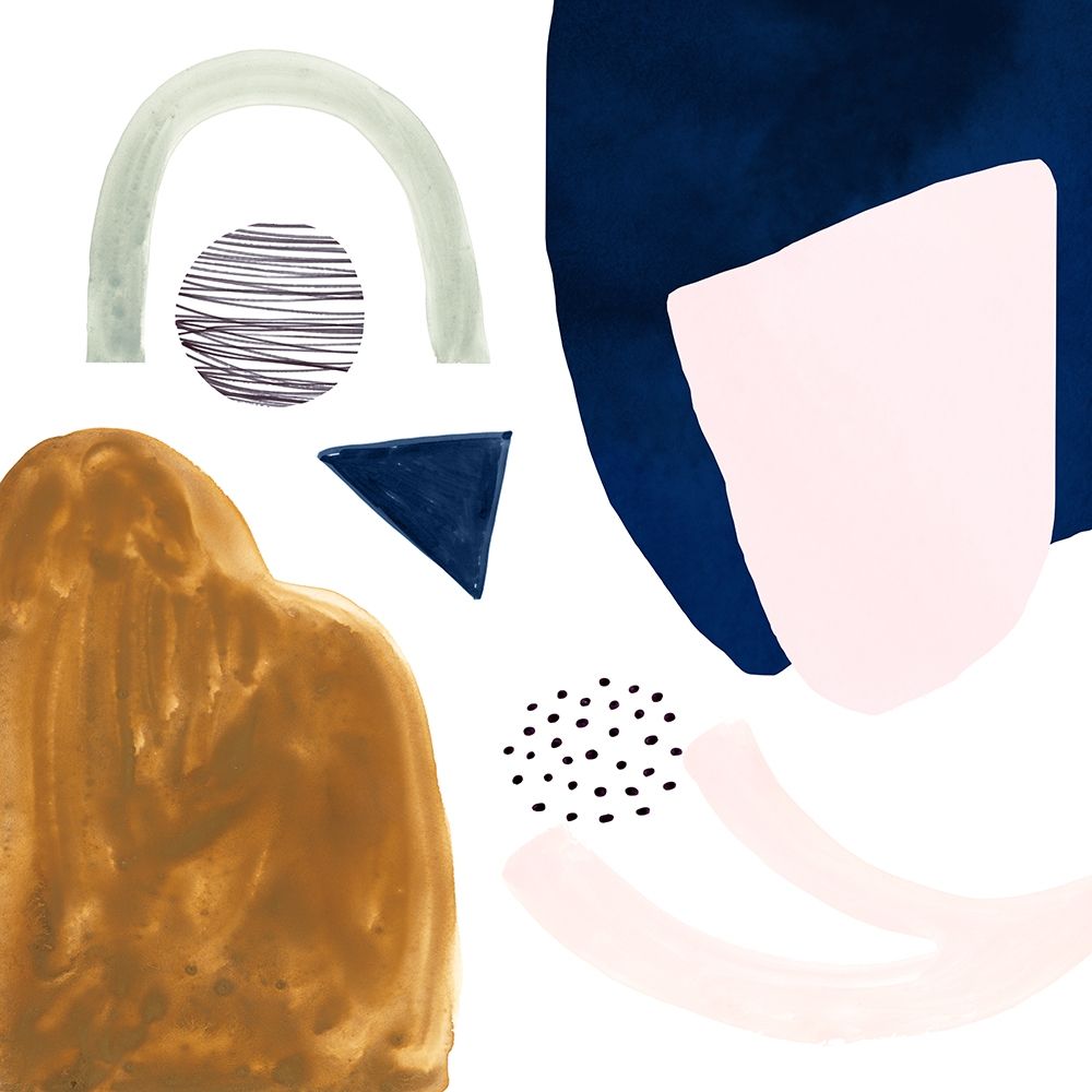 Wall art: Double Scoop I, by Borges, Victoria