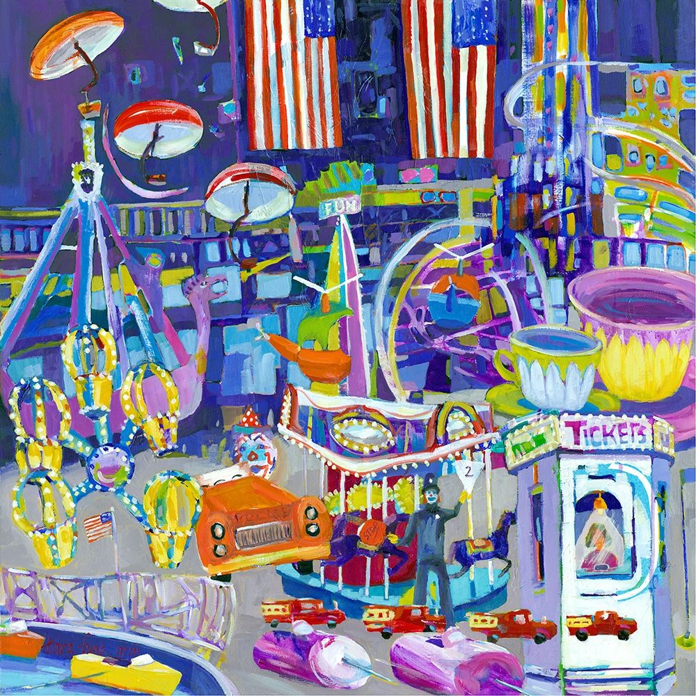 Art Print: Funlands I