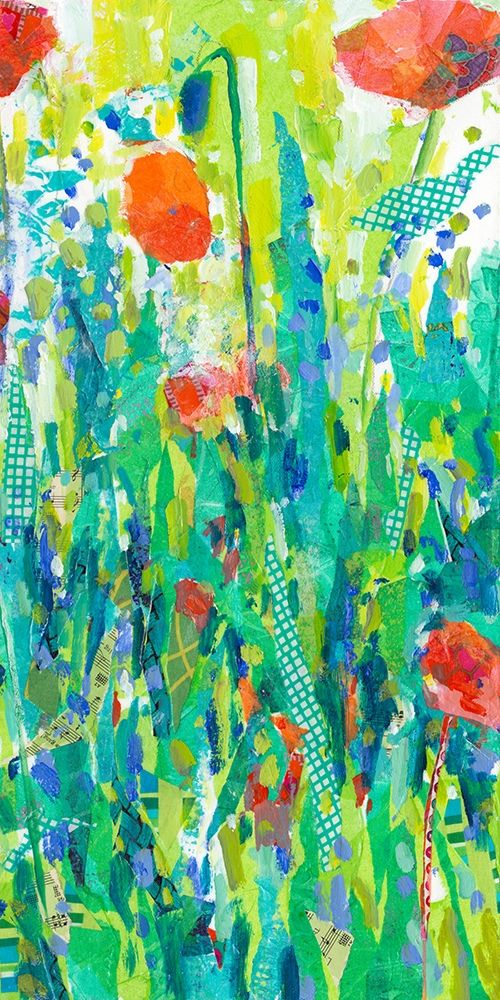 Art Print: Stately Red Poppies II