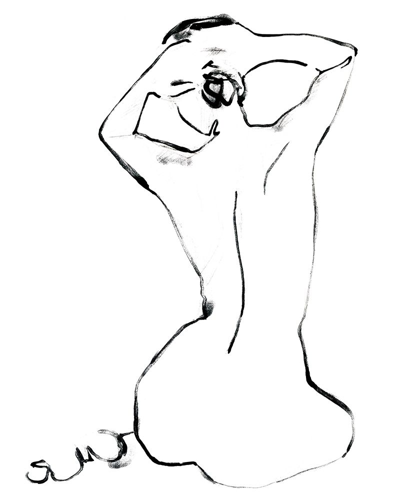 Art Print: Fixing the Bun I