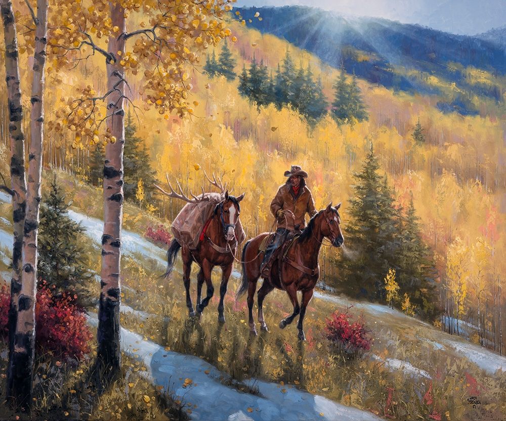 Wall Art Painting id:274918, Name: Glow of Indian Summer, Artist: Sorenson, Jack