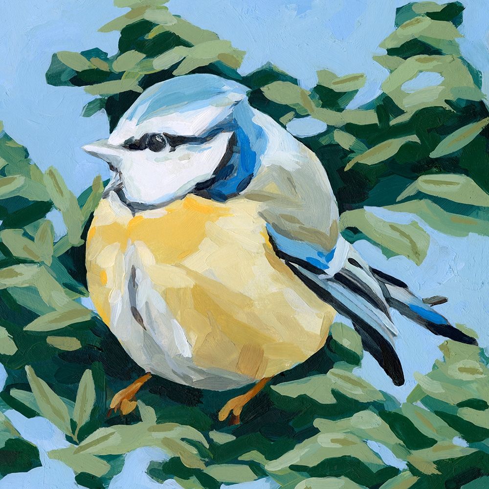 Art Print: Painterly Bird II