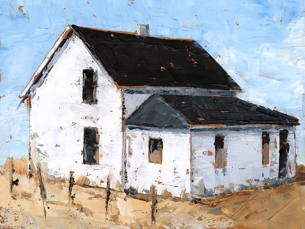 Art Print: Abandoned Farmhouse II