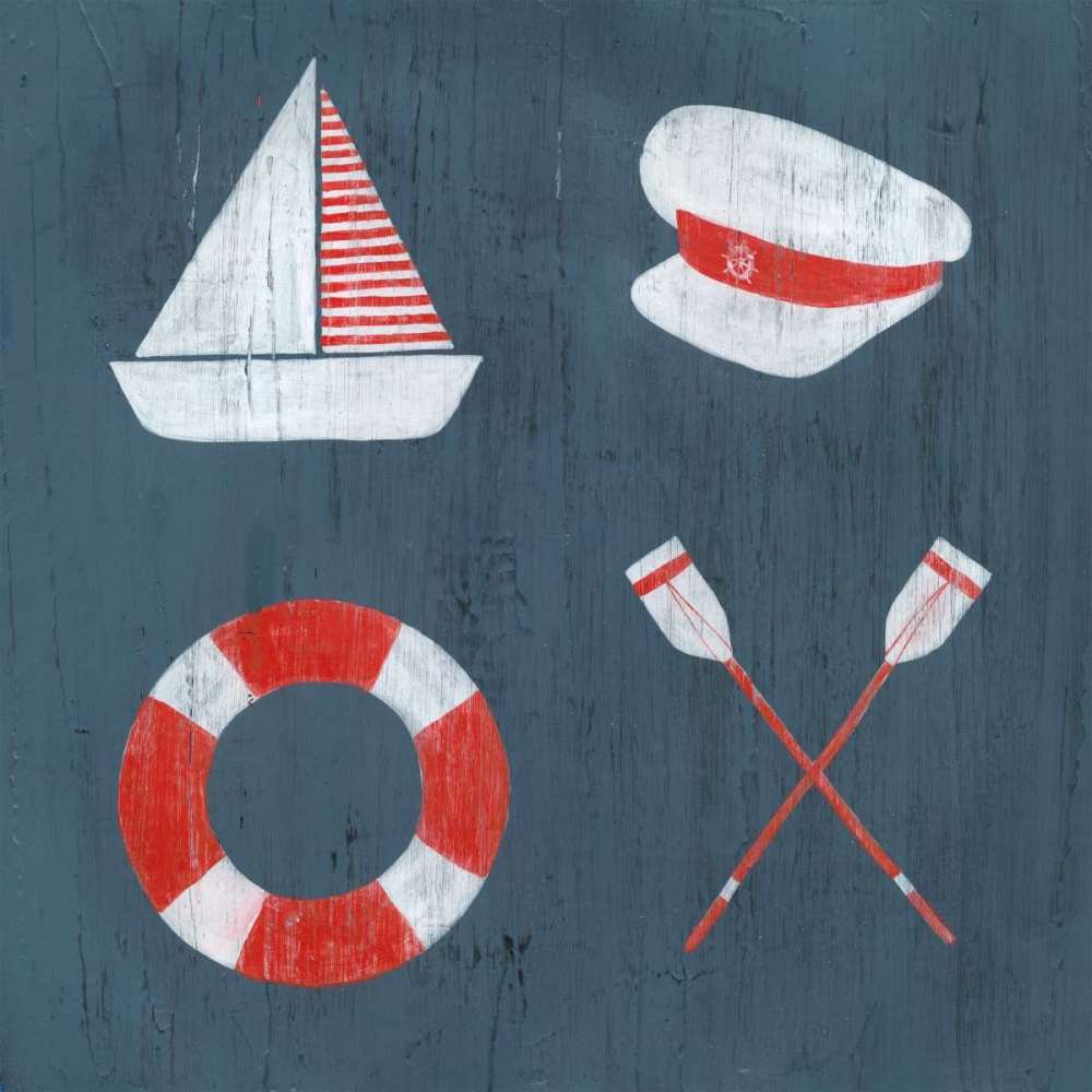 Wall Art Painting id:76422, Name: Nautical Quadrant II, Artist: Popp, Grace