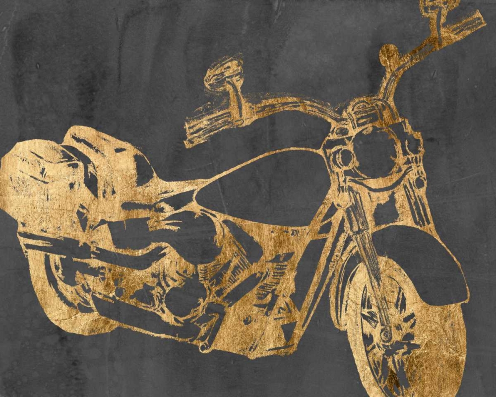 Art Print: Motorcycle Bling I