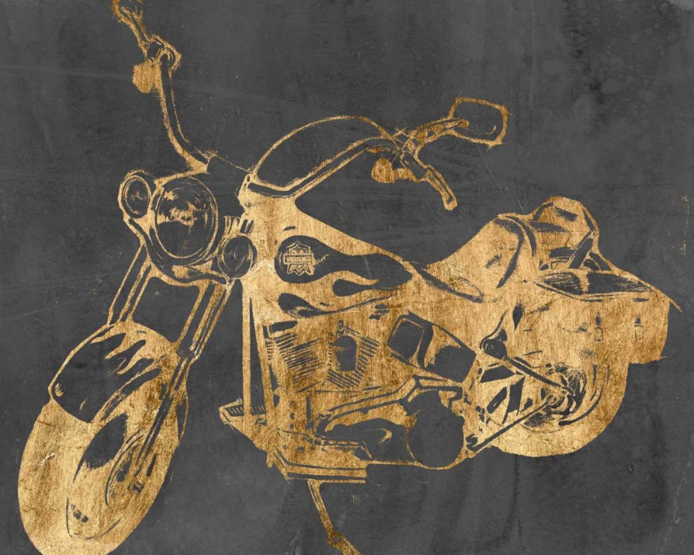 Art Print: Motorcycle Bling II