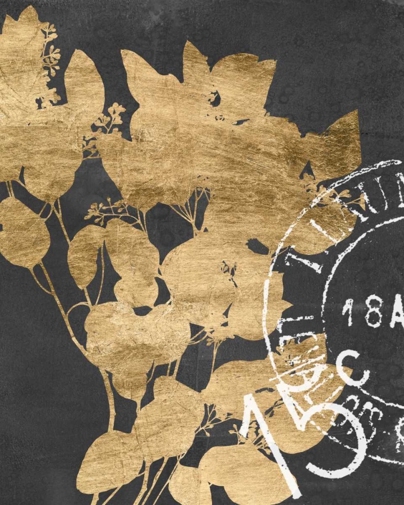 Wall Art Painting id:68417, Name: Postage Leaves IV, Artist: Goldberger, Jennifer