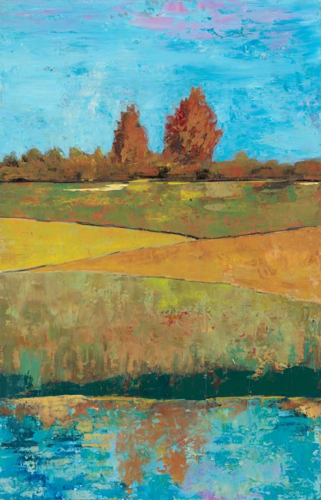 Art Print: Impressionist Meadow I