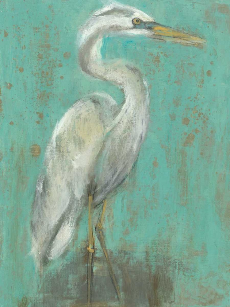 Art Print: Seaspray Heron I