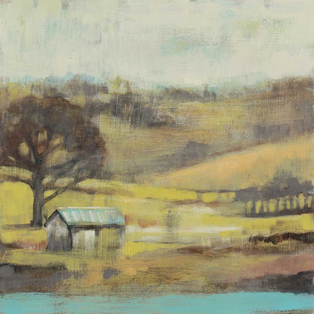 Art Print: Pastoral Mist I