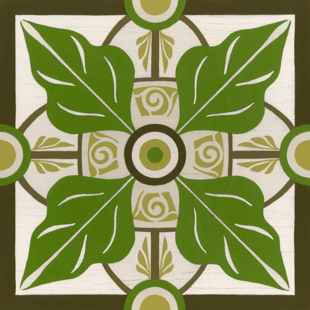 Art Print: Non-Embellished Palm Motif IV