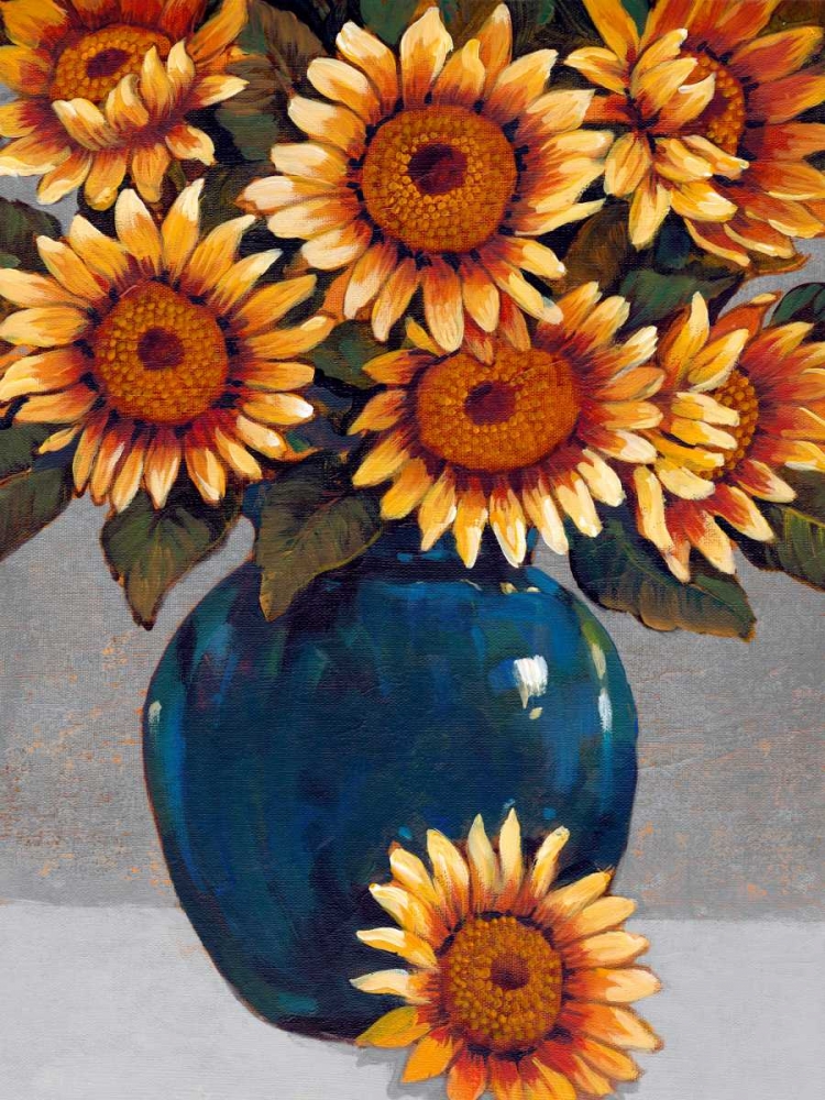 Wall art: Vase of Sunflowers I, by OToole, Tim