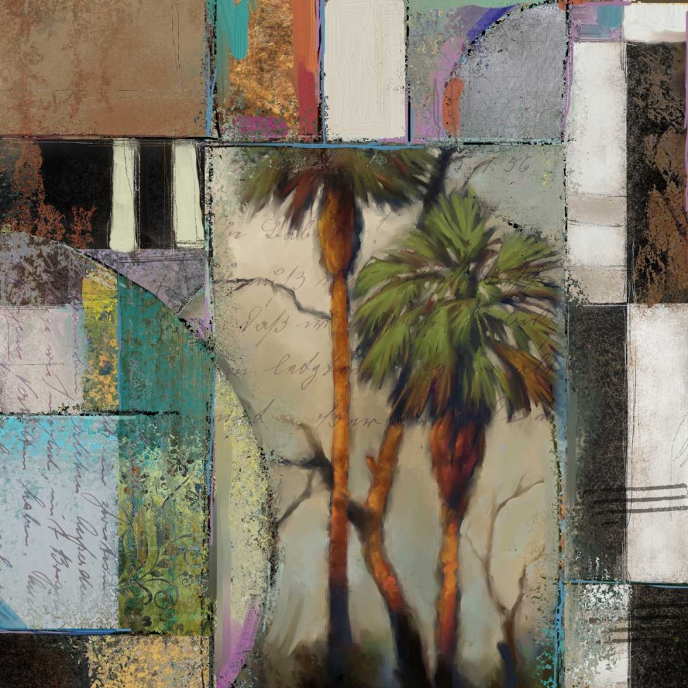 Wall Art Painting id:76721, Name: Abstract Palms II, Artist: Novak, Rick