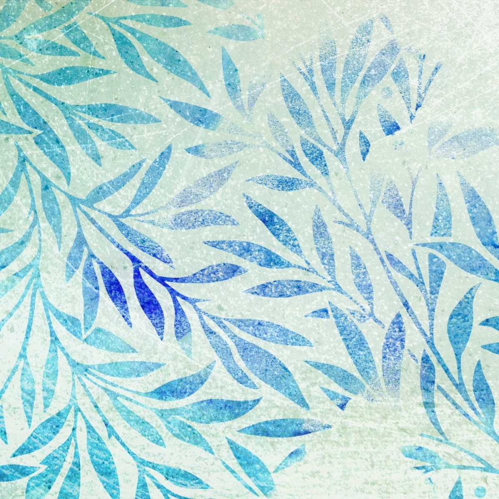 Wall Art Painting id:76729, Name: Cerulean Foliage II, Artist: Studio W
