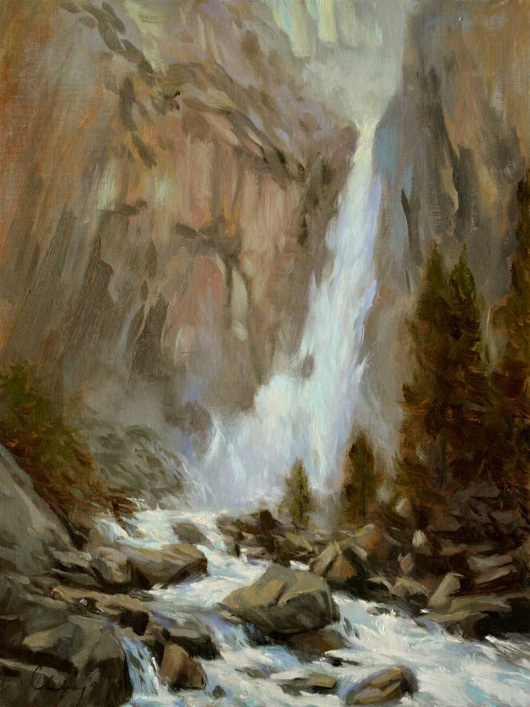 Wall Art Painting id:76788, Name: Yosemite Falls, Artist: Larivey, Chuck