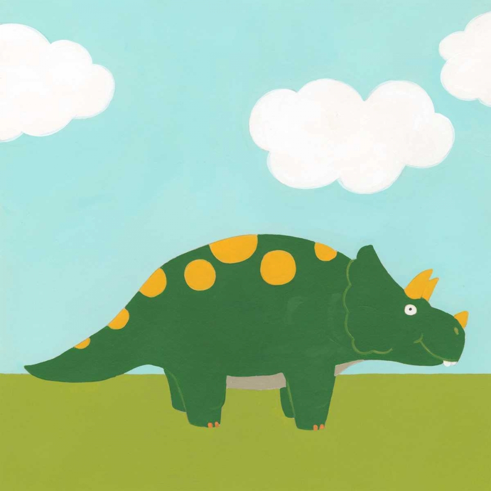 Art Print: Playtime Dino IV