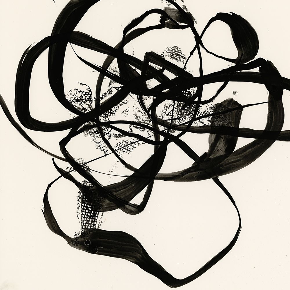 Wall art: Sumi-E Abstract I, by Goldberger, Jennifer