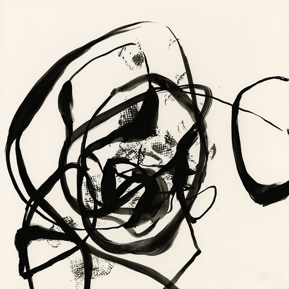Wall art: Sumi-E Abstract II, by Goldberger, Jennifer