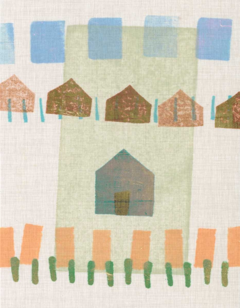 Wall Art Painting id:77191, Name: Abode II, Artist: Galapon, Nikki