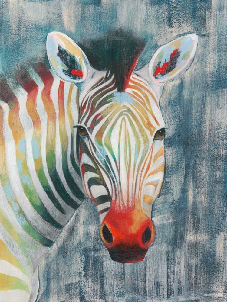 Art Print: Prism Zebra I