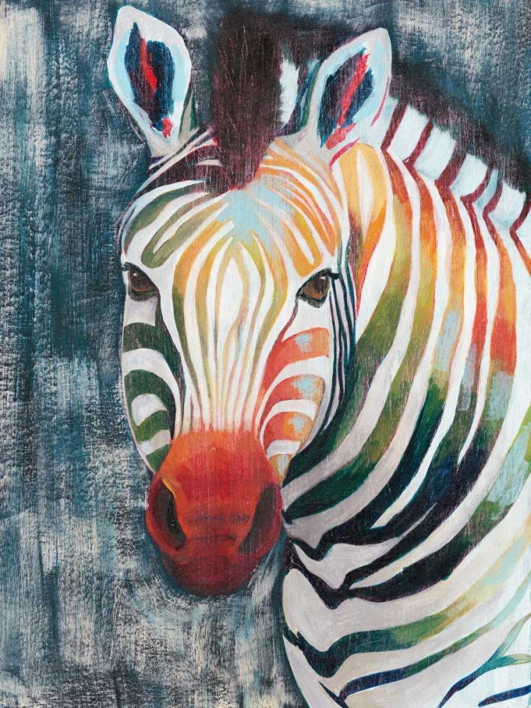 Art Print: Prism Zebra II