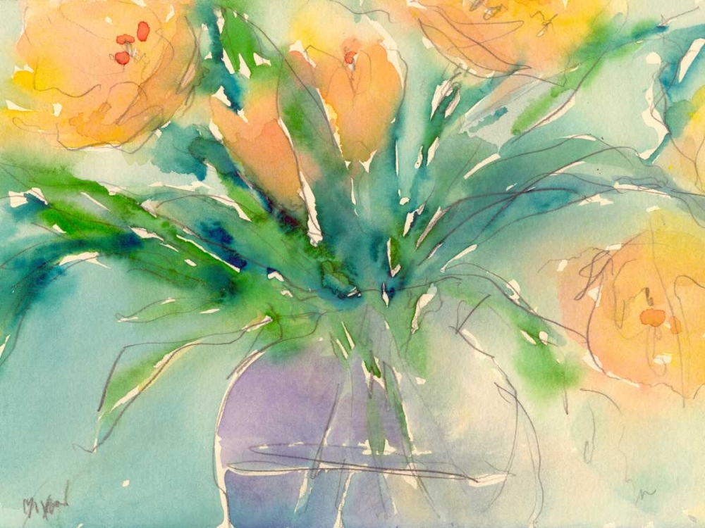 Wall art: Something Floral III, by Dixon, Samuel