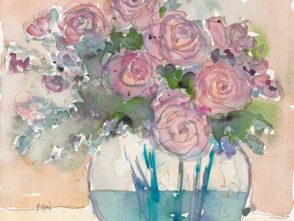 Wall art: Something Floral VI, by Dixon, Samuel