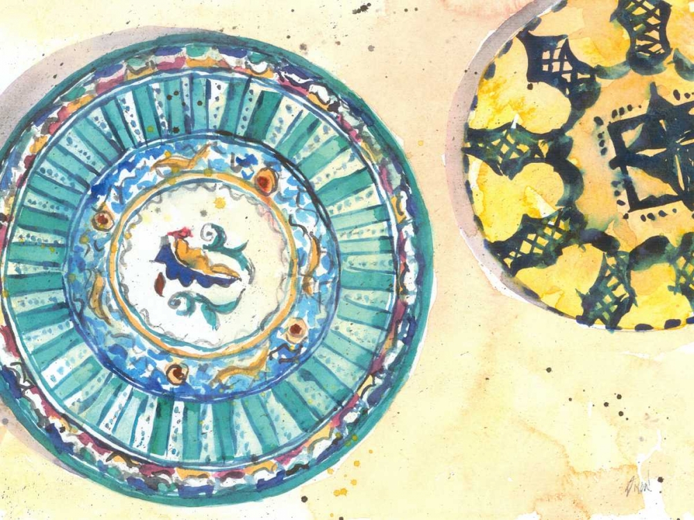 Wall Art Painting id:83776, Name: Plate Study I, Artist: Dixon, Samuel