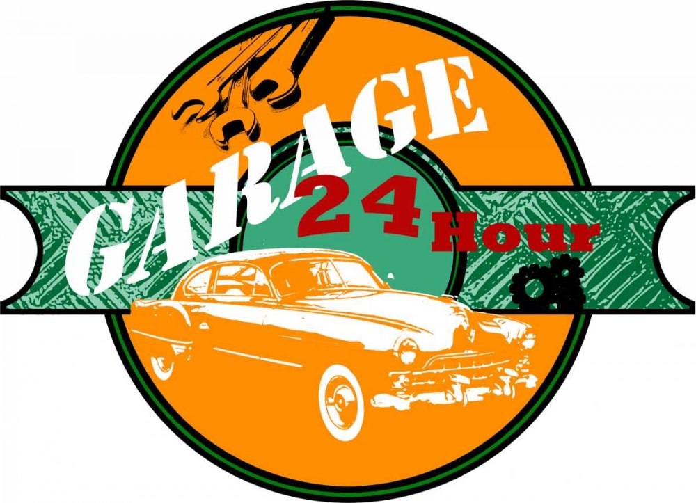 Wall Art Painting id:83778, Name: Garage Sign I, Artist: Studio W