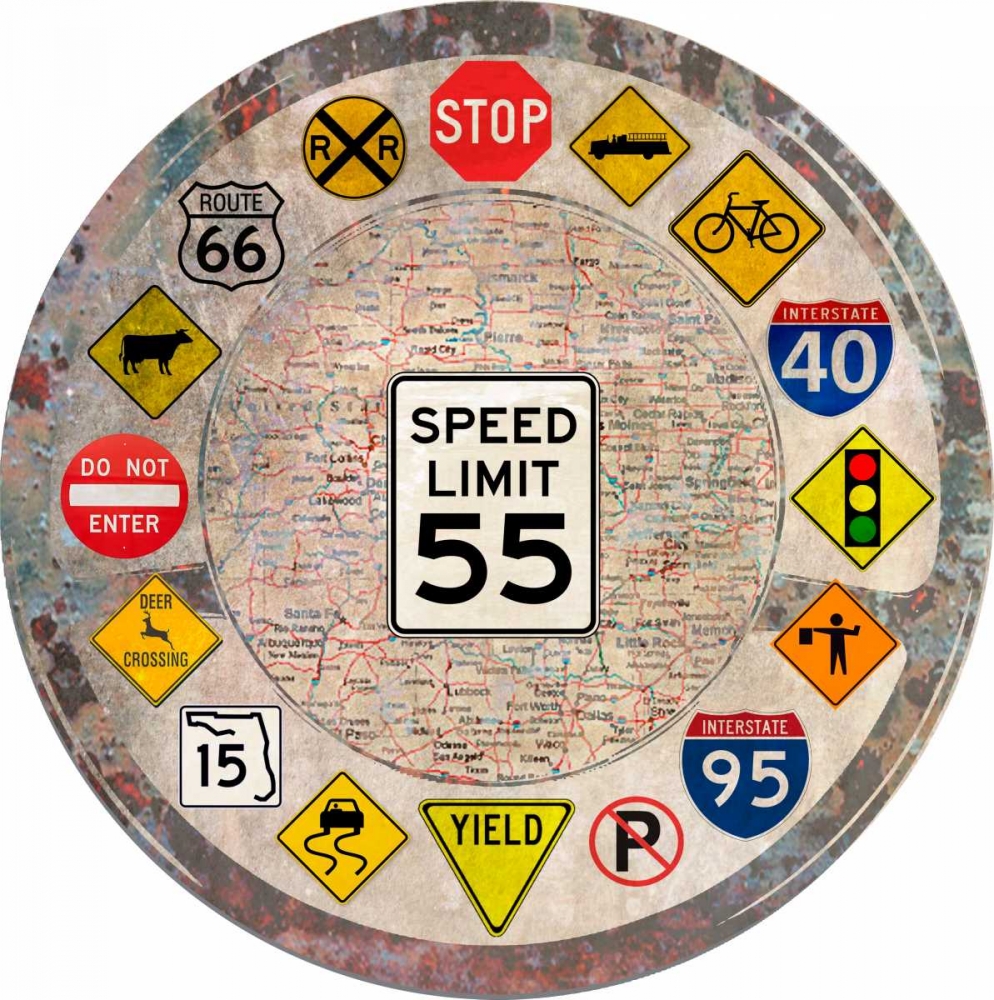 Wall Art Painting id:83783, Name: Garage Sign VI, Artist: Studio W