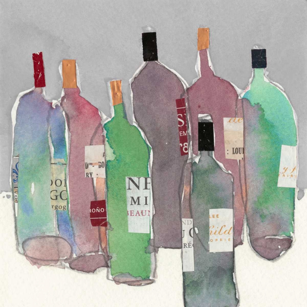 Wall Art Painting id:83873, Name: Wine Party II, Artist: Dixon, Samuel