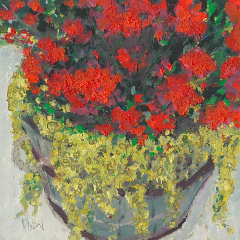 Wall Art Painting id:83885, Name: Potted Plant III, Artist: Dixon, Samuel