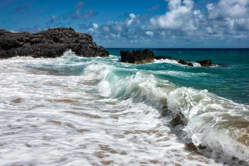 Art Print: Breaking Waves